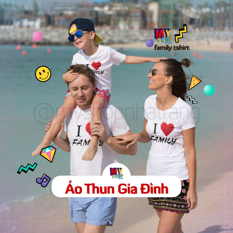 áo thun gia đinh in theo yêu cầu