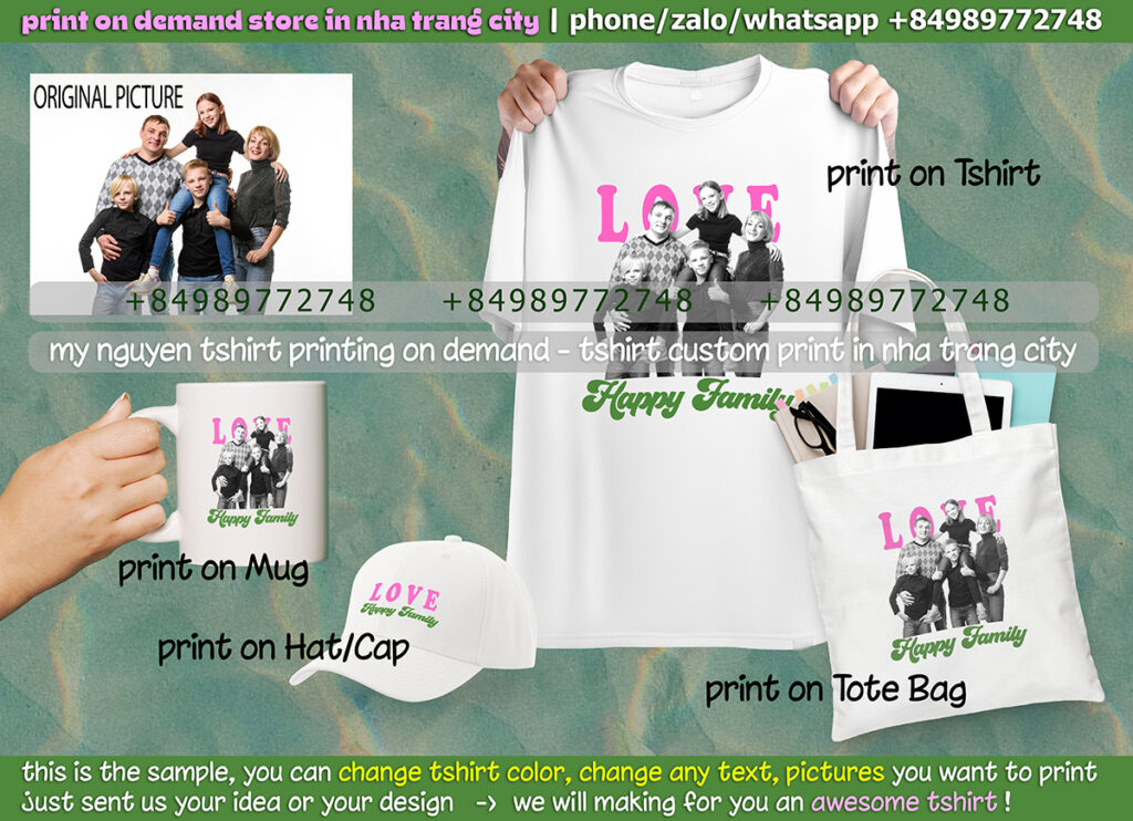 Print on Demand Store in Nha Trang City